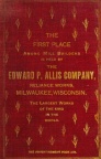 Allis-Chalmer Manufacturing Company history published 124 years ago in 1900.