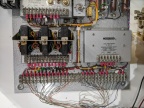 Closeup to the Woodward 2301 type fuel control system.