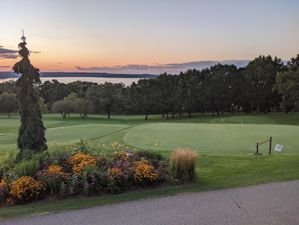 Overlooking Blackhawk Country Club in Madison, Wisconsin.