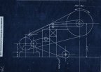 A WOODWARD SIZE F TURBINE WATER WHEEL GOVERNOR APPLICATION.