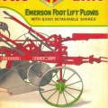 Emerson Brantingham Foot Lift Plows.