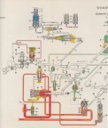 A WOODWARD SCHEMATIC DIAGRAM FOR THE CJ805 (j79) JET ENGINE 1307 TYPE FUEL CONTROL.